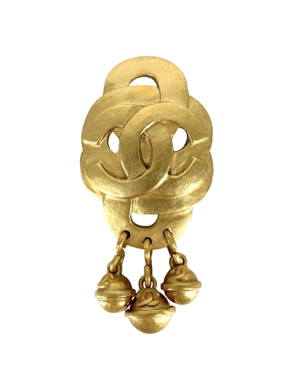 Chanel Cc Logo Brooch Metal #343284C10B